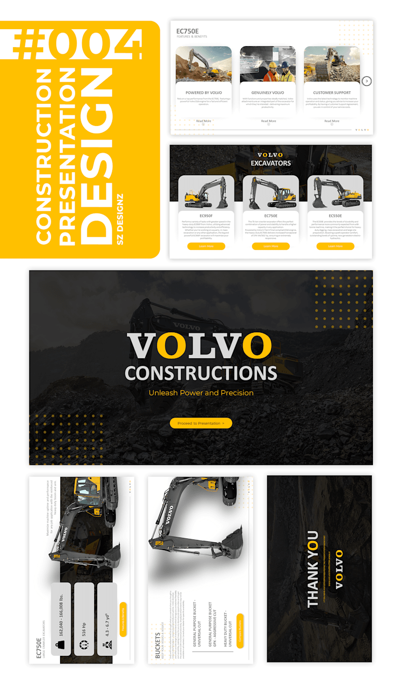 Cover image for Presentation for Volvo Constructions