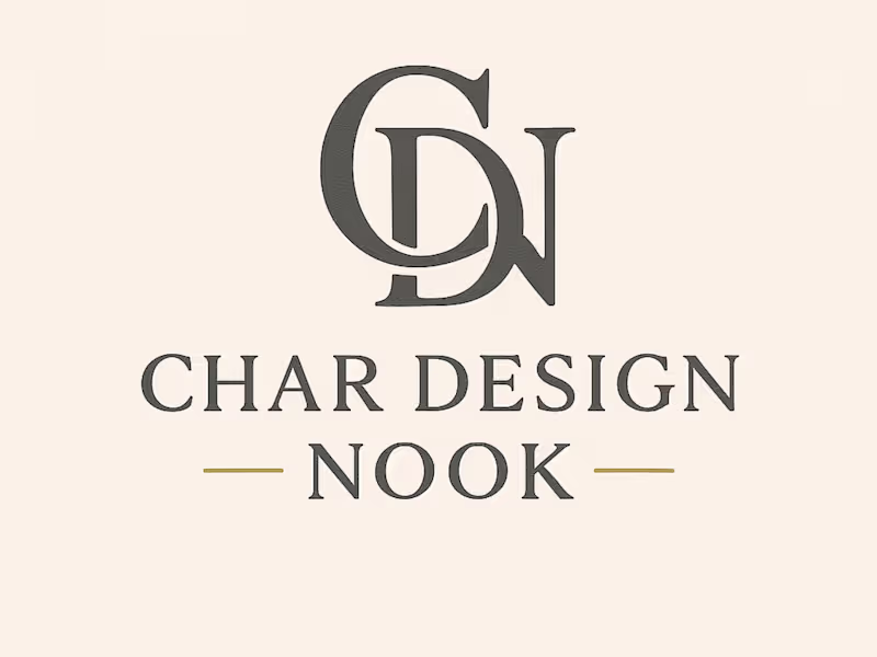 Cover image for Complete Brand Identity & Logo System — Char Design Nook