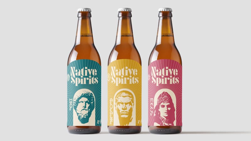 Cover image for Native Spirits — Packaging design