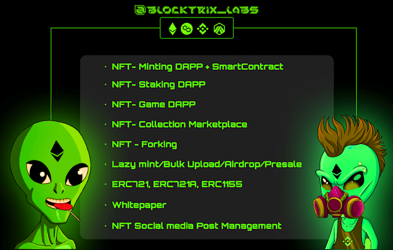 Cover image for I will create stunning  Dapp's for your NFT project.