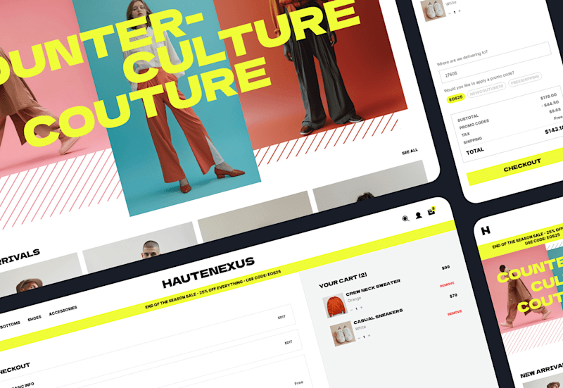 Cover image for E-commerce Checkout Experience Concept