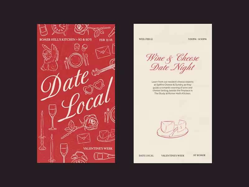 Cover image for Valentine's Day Campaign Design for Date Local