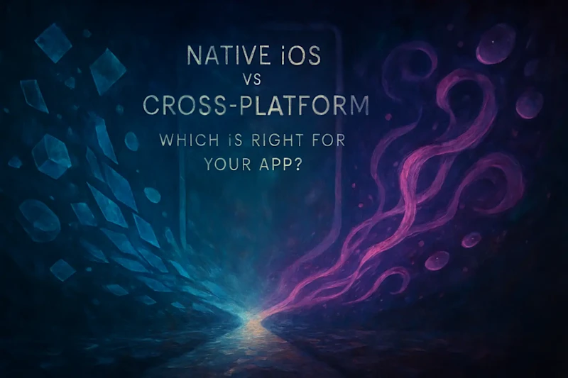 Cover image for Native iOS vs. Cross-Platform: Which is Right for Your App?