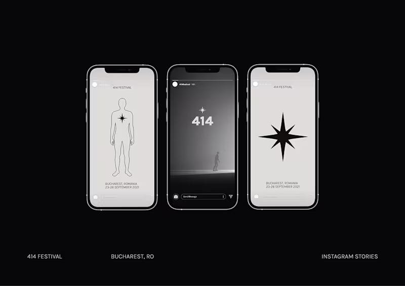 Cover image for 414 FESTIVAL - Visual Identity on Behance
