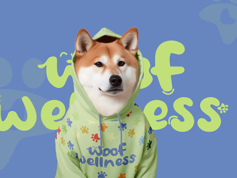 Cover image for Woof Wellness Dog Food LOGO|BRANDING 