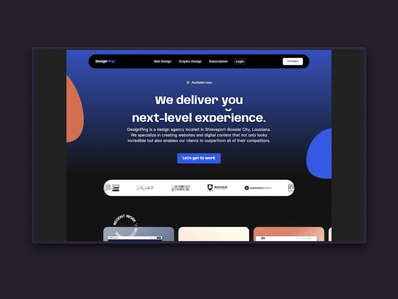Cover image for DesignPing | Framer Website