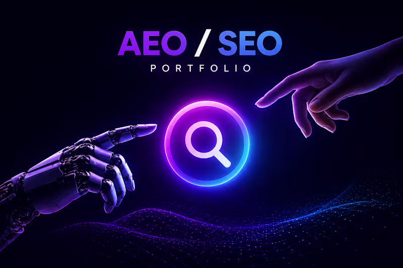 Cover image for SEO/AEO Specialist Portfolio