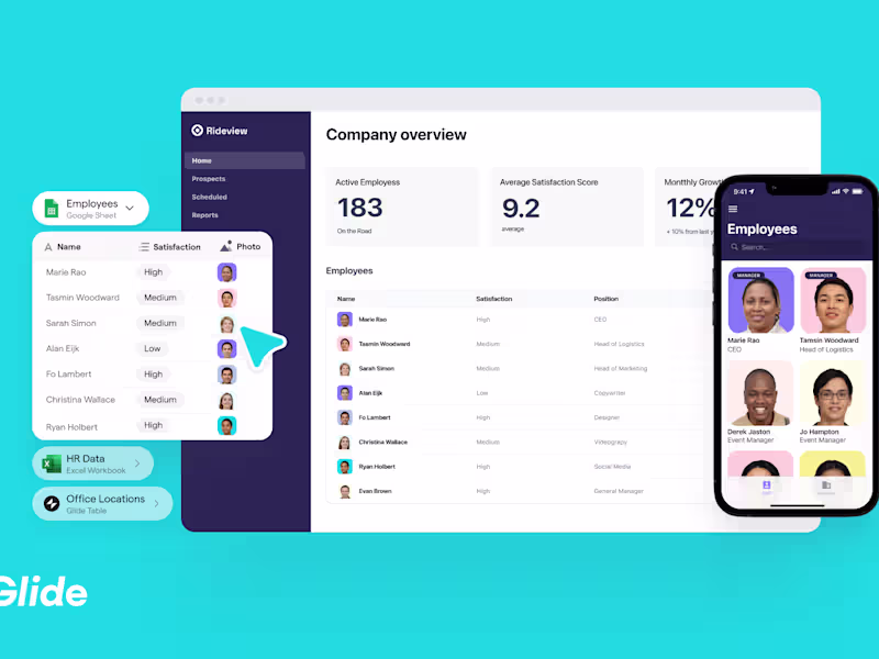 Cover image for Glide App Development