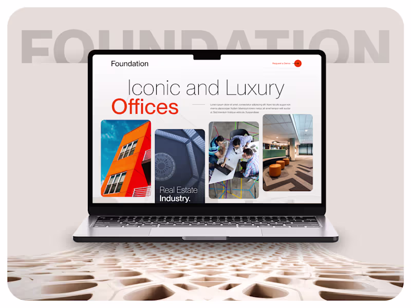 Cover image for Foundation Real Estate Website Design