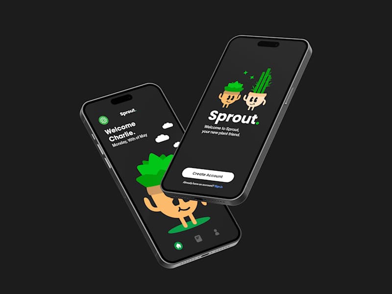 Cover image for Sprout Mental Health UI / UX Design