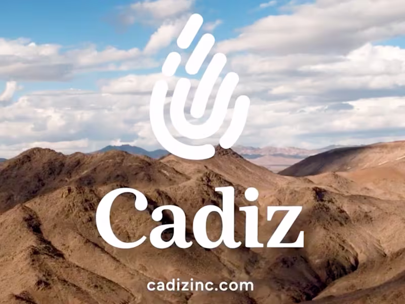 Cover image for Cadiz Water Inc.