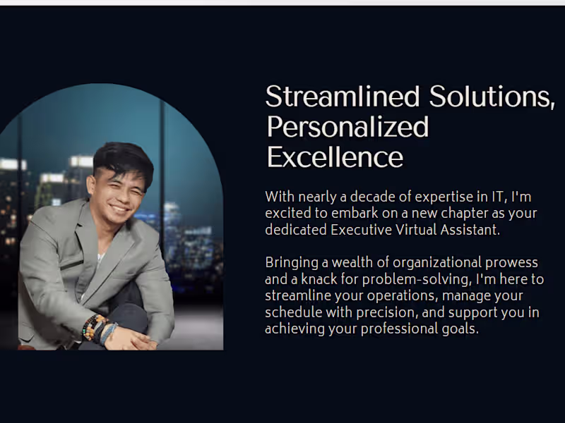 Cover image for Executive Virtual Assistant