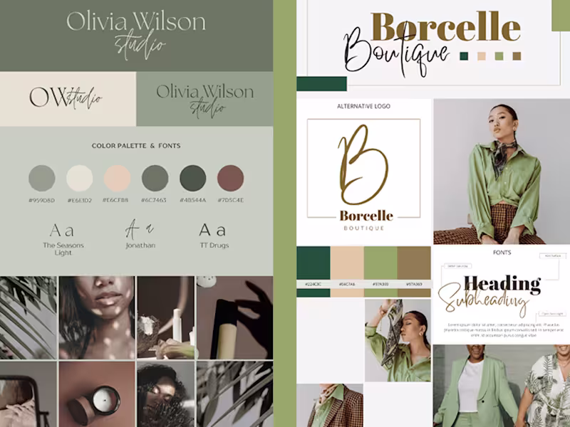 Cover image for I will design a signature logo and brand style guides