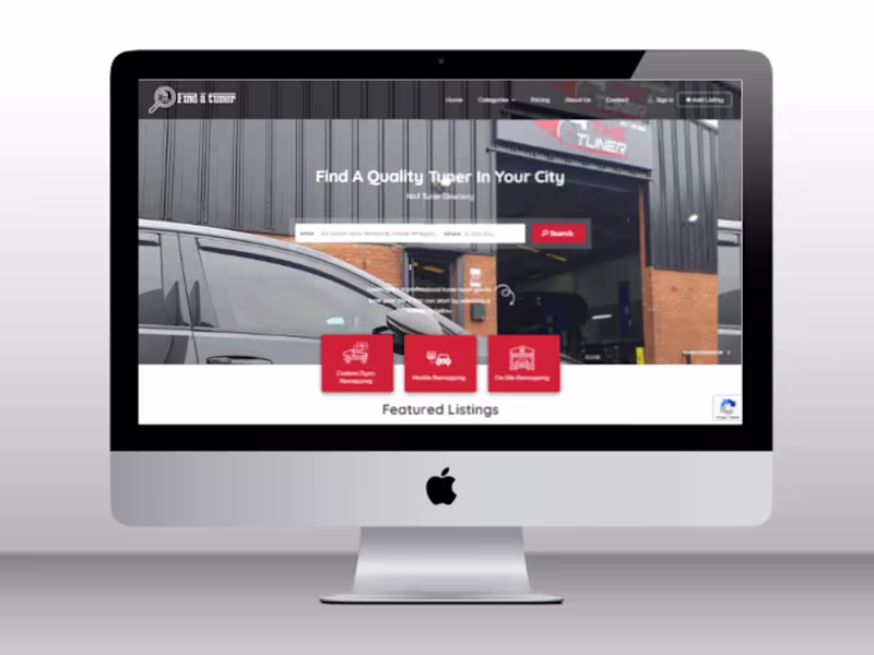 Cover image for Find A Tuner UK WordPress Listing Website
