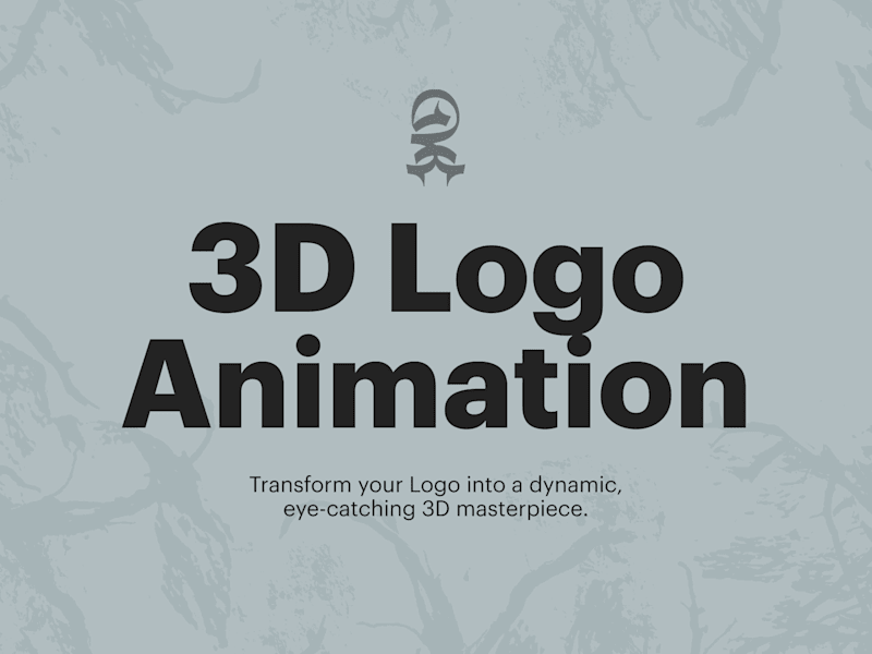 Cover image for Transform your Logo into a dynamic, eye-catching 3D masterpiece