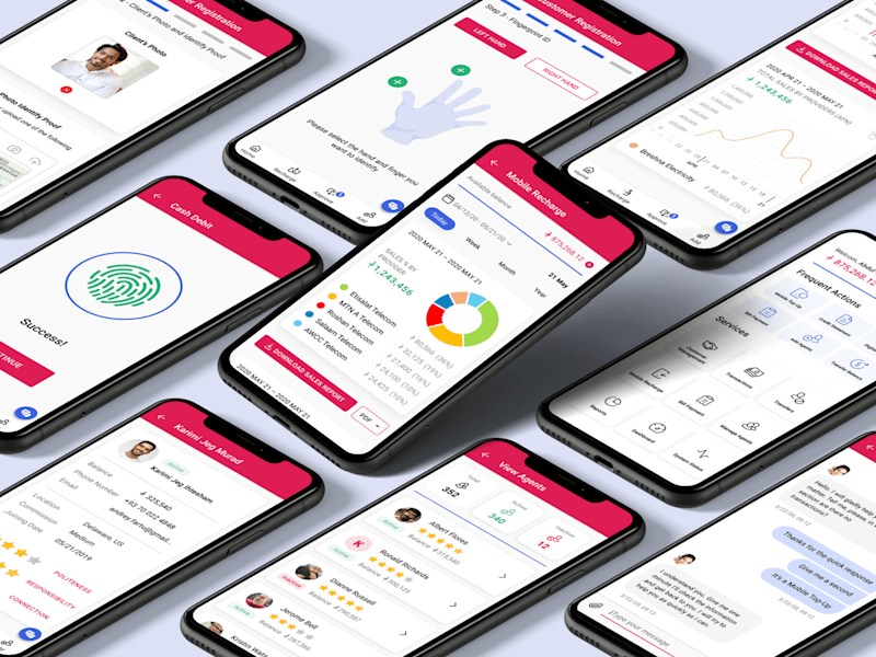 Cover image for Fintech mobile app for managing sales and distributor branches