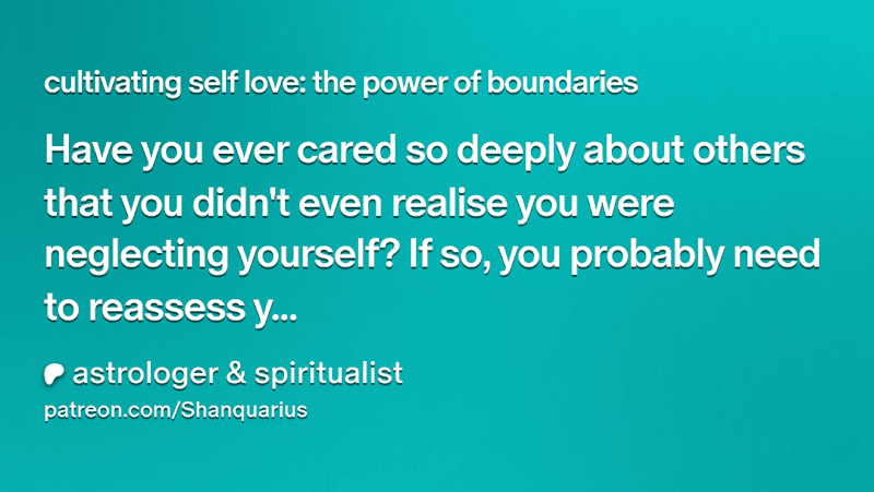 Cover image for cultivating self love: the power of boundaries