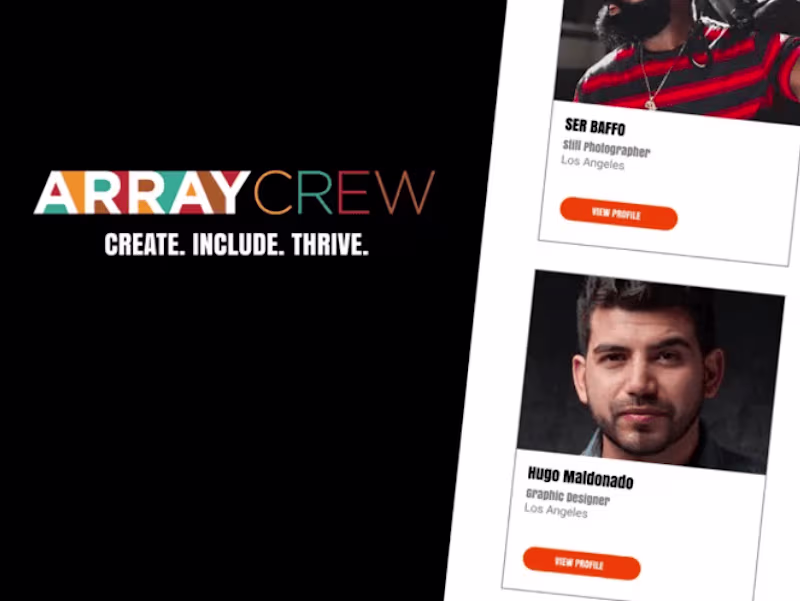 Cover image for Webby-Award Winning ARRAY Crew