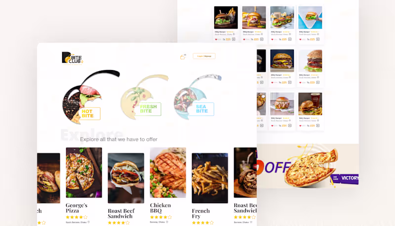 Cover image for Cloud kitchen Website