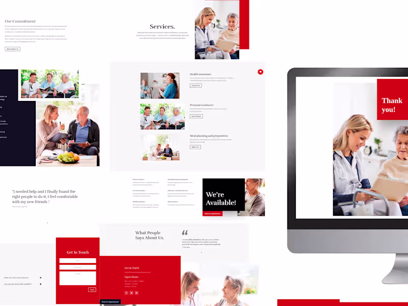 Cover image for Custom Healthcare Website Development
