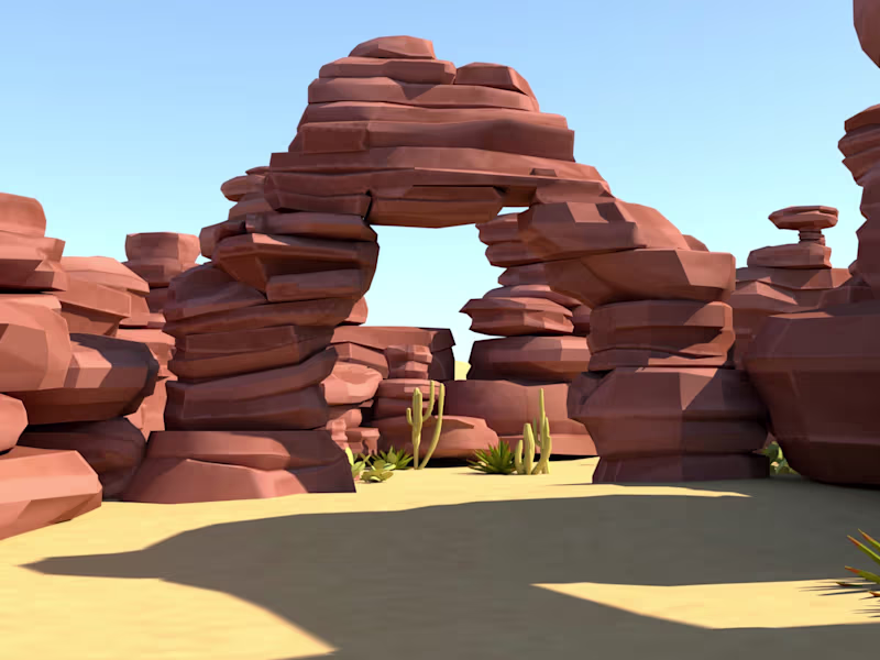 Cover image for Polished and optimized low poly and high poly 3D assets for game