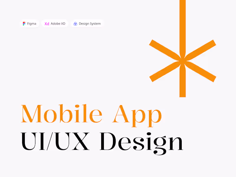 Cover image for Mobile App UI/UX Design for iOS & Android