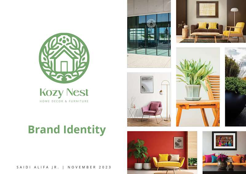 Cover image for Kozy Nest | Brand Identity on Behance