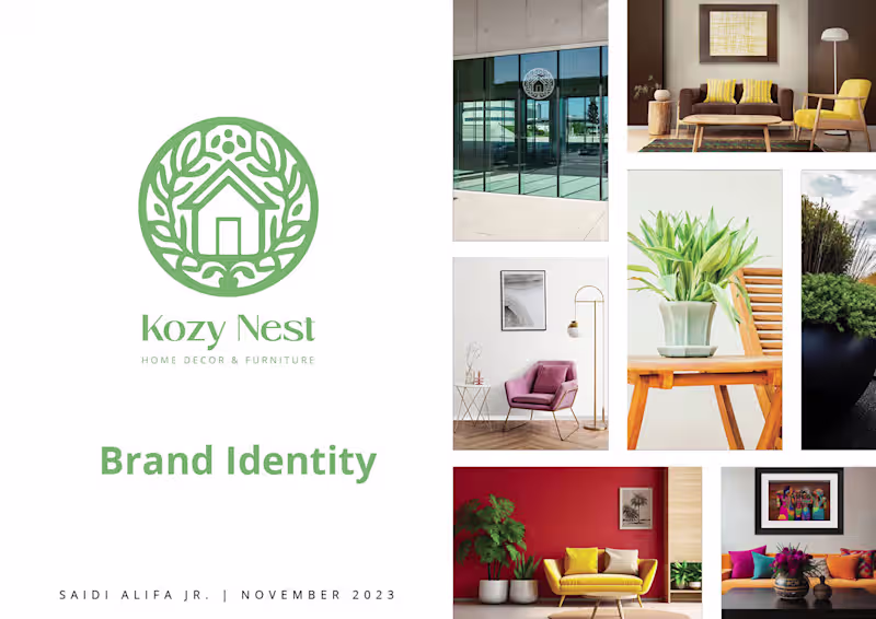 Cover image for Kozy Nest | Brand Identity on Behance
