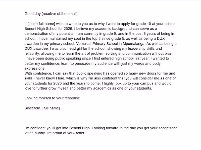 Cover image for An example of a more professional writing format