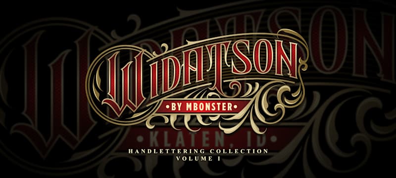 Cover image for Mbonster Hand-Lettering :: Behance