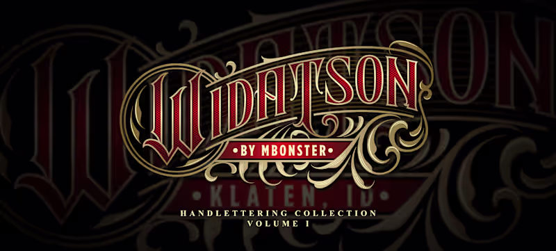 Cover image for Mbonster Hand-Lettering :: Behance