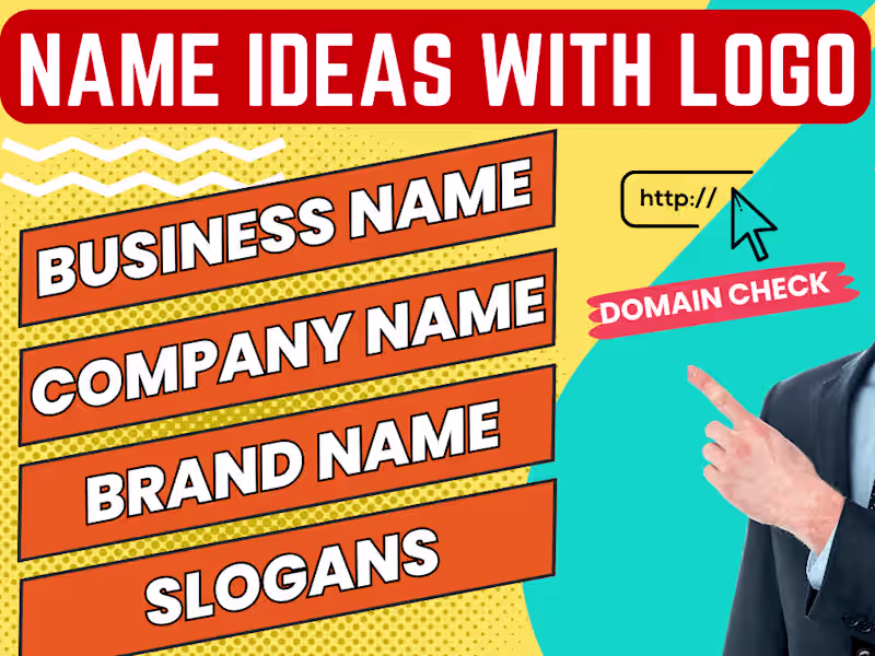 Cover image for elevate your business with unique name, brand, and logo ideas.