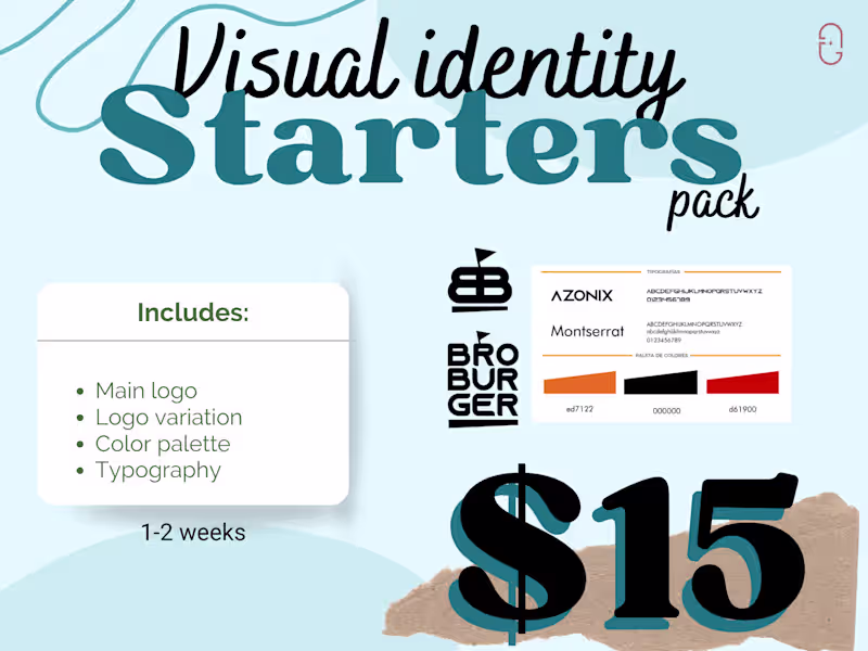 Cover image for Starter pack visual identity