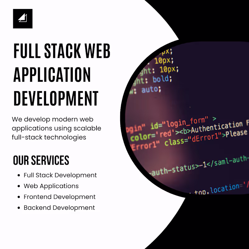 Cover image for Full Stack Web Application Development