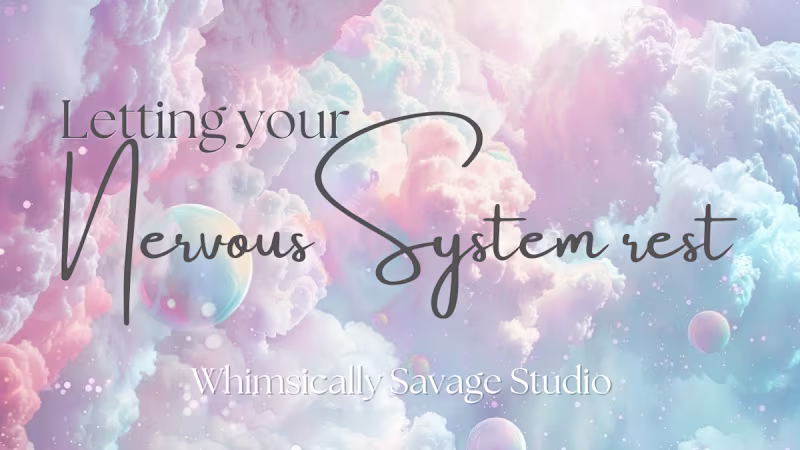 Cover image for Long-Form Guided Meditation Script — “Letting Your Nervous S...