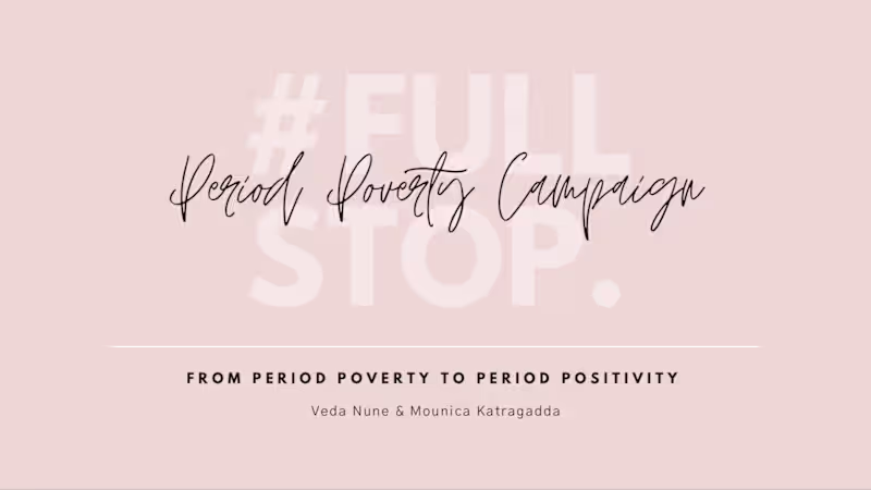 Cover image for #FullStop Campaign Presentation