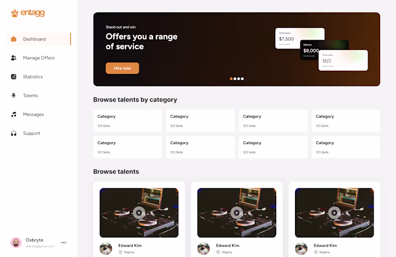 Cover image for Entertainment Talent Connection Project