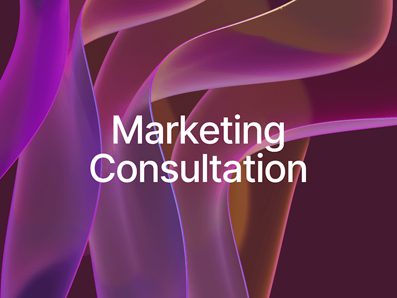 Cover image for Marketing Consultation - 1 hr