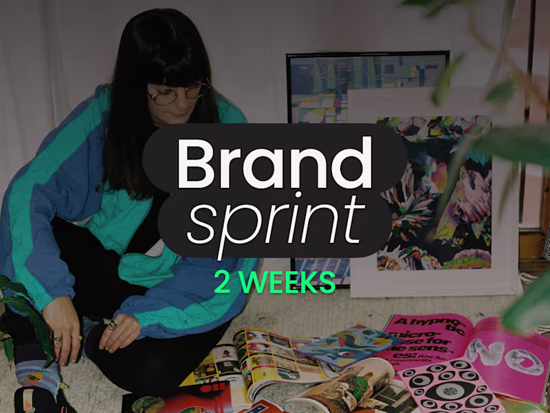 Cover image for Brand sprint: Complete Identity System in 2 Weeks