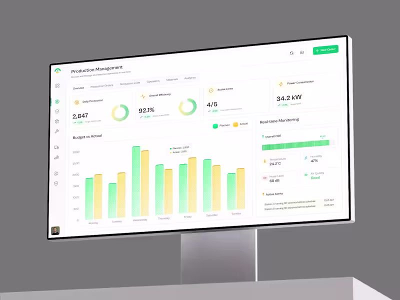 Cover image for ElectroMile – Smart EV Bike Manufacturing Dashboard