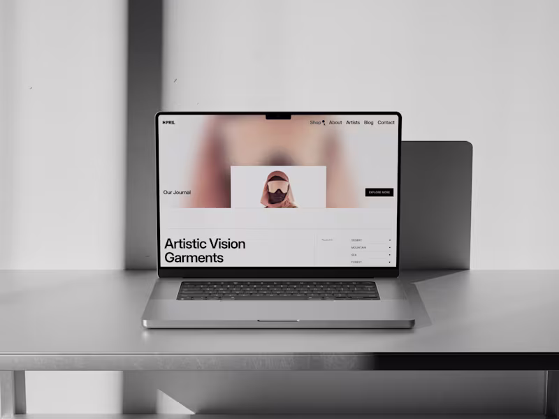 Cover image for OPRIL Artistic Vision Garments