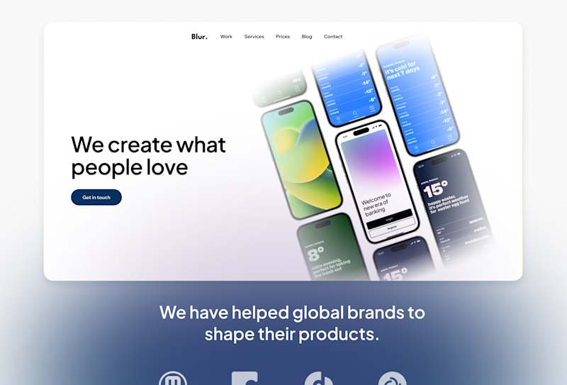 Cover image for Blur - Framer Website Template