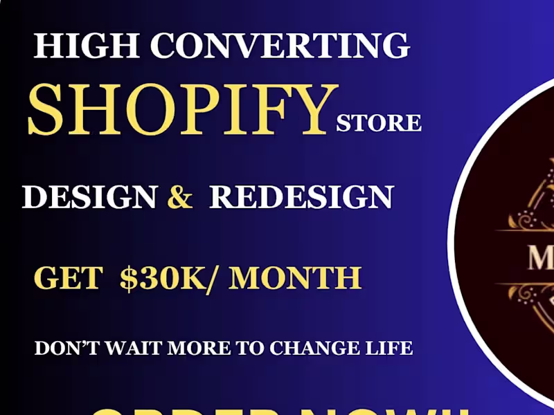 Cover image for Revamping Shopify Store for Increased Sales