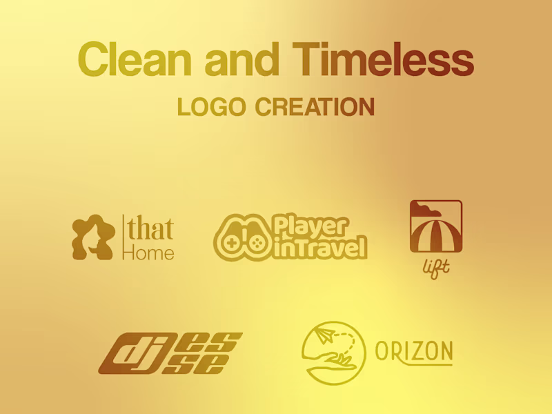 Cover image for Logo creation, unlock your brand's potential with timeless logo!