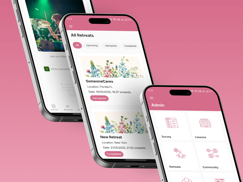 Cover image for Development of 'Someone Cares' Event Management App