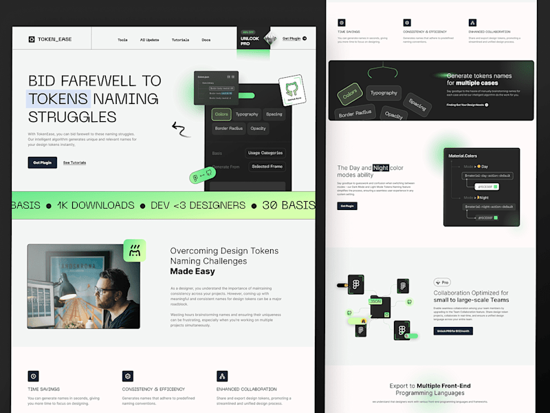 Cover image for SaaS Landing page Cool Design