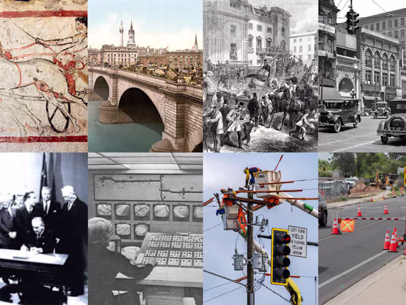 Cover image for The History of Traffic Control - AWP Safety