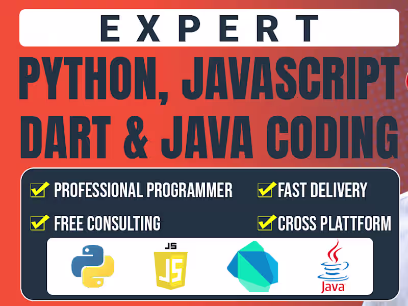 Cover image for I will program any App for you