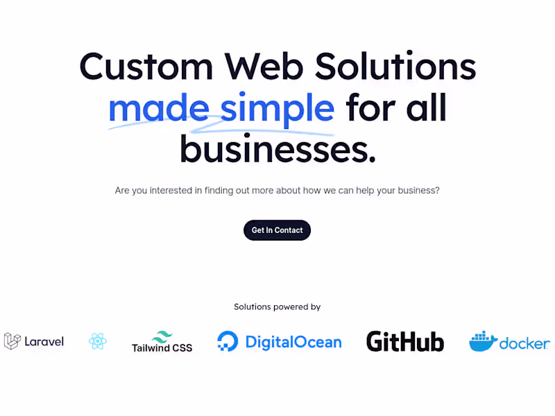 Cover image for End to End modern WebApp Developments.