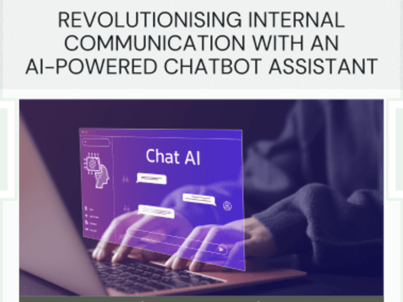 Cover image for Revolutionising Internal Communication with an AI-powered Chatbo
